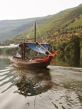 Douro-Fahrt auf Rabelo